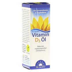 Vitamin D3 Öl Tropfen Dr.Jacobs