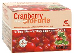 Biogelat Cranberry UroForte Granulat