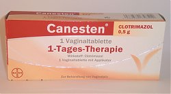 Canesten<sup>®</sup> Clotrimazol Gyn Once Kombi