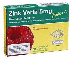 Zinkletten Verla Tabletten Himbeer