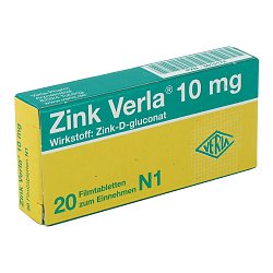 Zink Verla Tabletten 10mg