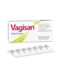 Vagisan Milchsäure Vaginalzäpfchen